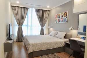 Cho thuê căn hộ Vinhomes cao cấp P2-XX.01 2 phòng ngủ, bao phí, full nội thất
