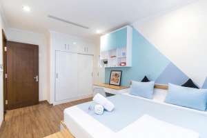 Cho thuê căn hộ Vinhomes cao cấp P4-XX.03 3 phòng ngủ, bao phí, full nội thất.