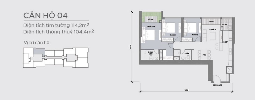 Bản vẽ căn hộ P2-XX.05 84m2