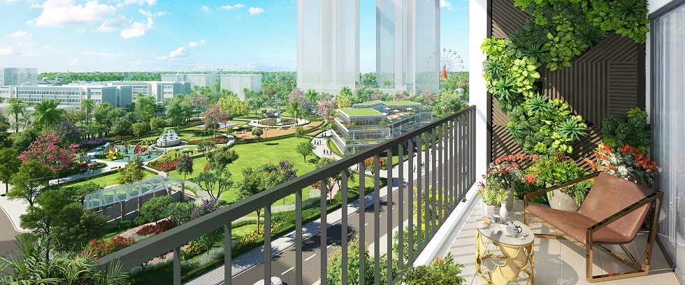 Không gian xanh tại Eco Green