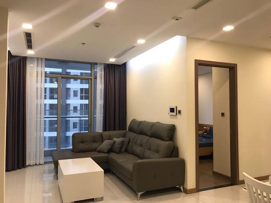 Phòng khách căn hộ 3 phòng ngủ 108,7m2